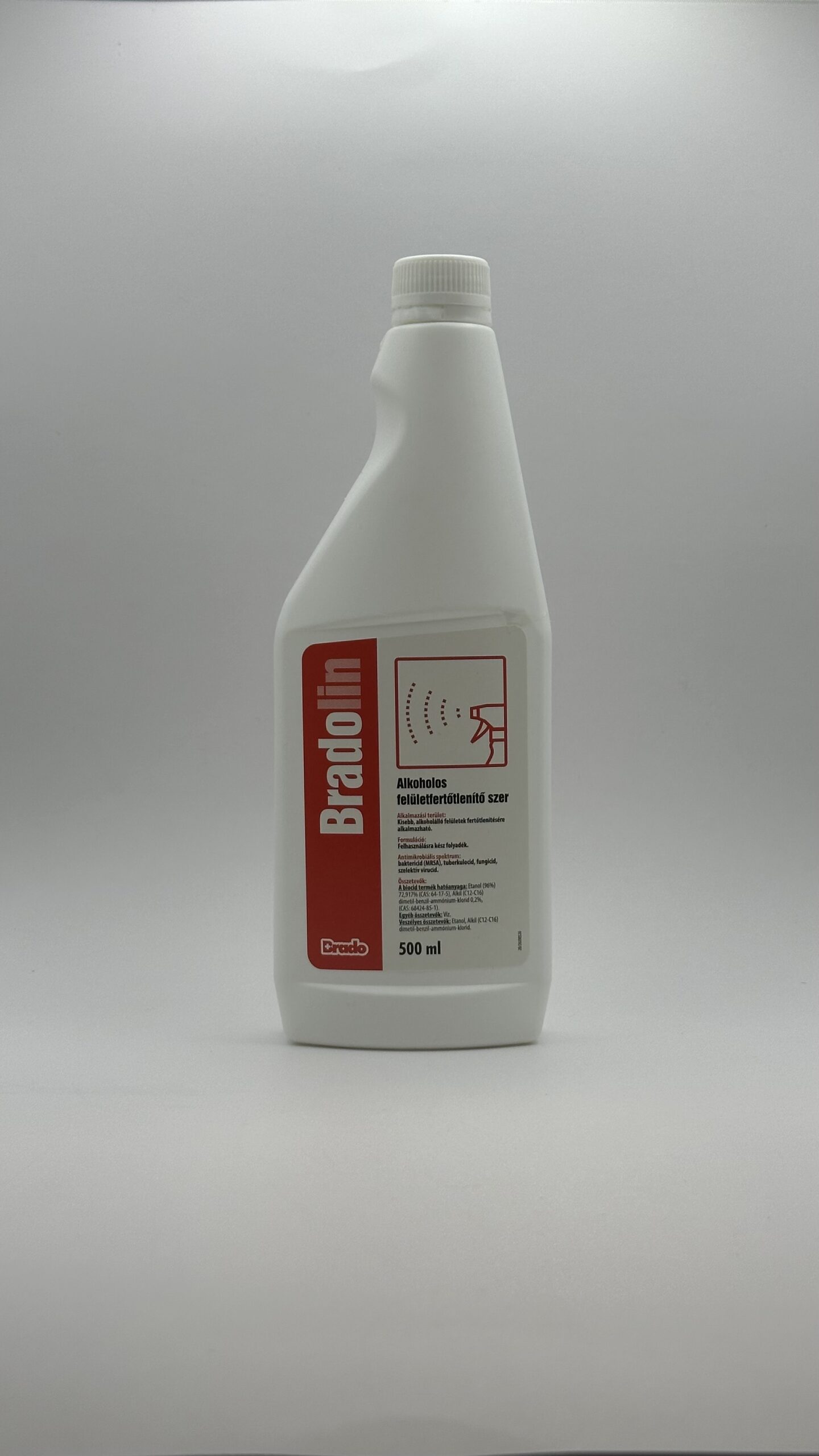 Bradoline felületfertőtlenitő pumpás 500ml